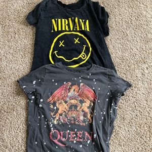 Two band tees